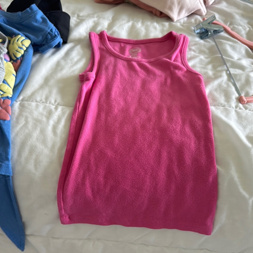 Nicely used: Wonder Nation Bright Pink Tank Top